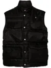 Mm6 Maison Margiela Men's Utility Vest In Black