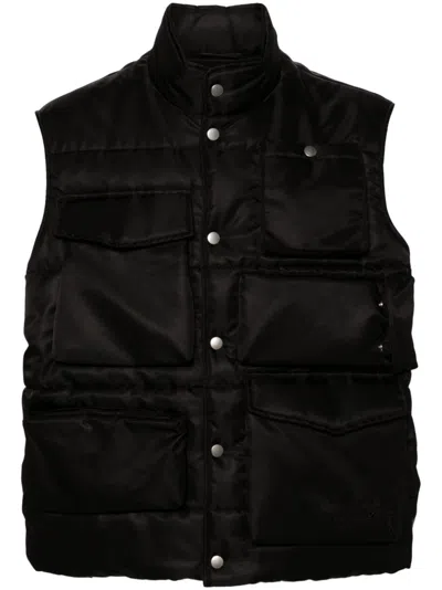 Mm6 Maison Margiela Mm6 By Maison Margiela Utility Vest In Black
