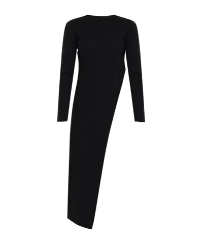 Mm6 Maison Margiela Single Stitch-logo Jumper In Black