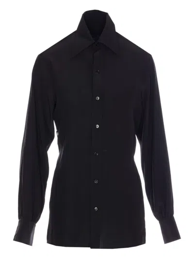 Mm6 Maison Margiela Single-stitch Shirt In Black