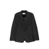 Mm6 Maison Margiela Single-breasted Blazer In Gray