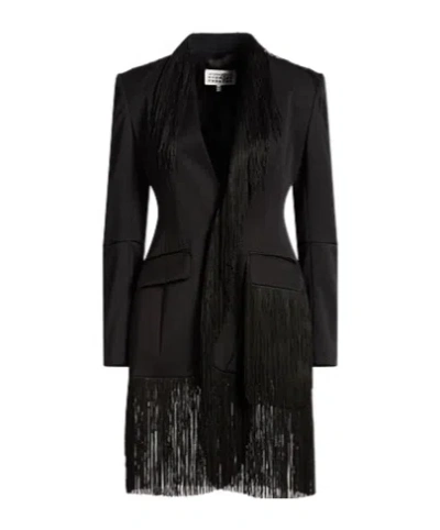 Mm6 Maison Margiela Single-breasted Suit In Black