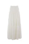 Mm6 Maison Margiela Cotton Maxi Skirt