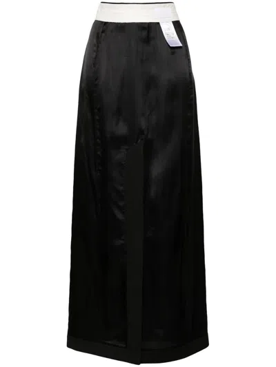 Mm6 Maison Margiela Skirts In Black/white