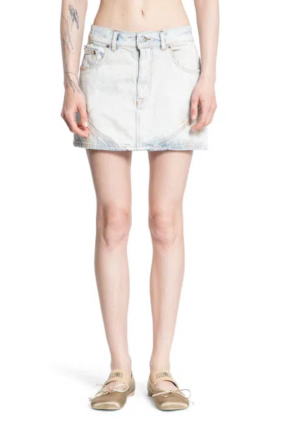 Mm6 Maison Margiela Skirts In Blue