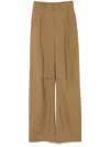 Mm6 Maison Margiela Slash Pocket Trouser In 褐色
