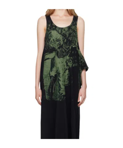 MM6 MAISON MARGIELA ASYMMETRIC MAXI DRESS