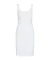 Mm6 Maison Margiela Sleeveless Dress In White