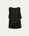 Mm6 Maison Margiela Sleeveless Maxi Dress In Black