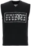 MM6 MAISON MARGIELA SLEEVELESS PULLOVER WITH