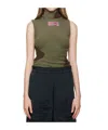 Mm6 Maison Margiela Sleeveless Sweater In Black