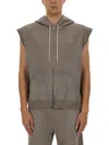 Mm6 Maison Margiela Mm6 By Maison Margiela Numbers-motif Hoodie With Artistic Paint Splatter Detail In Gray