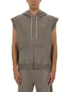 Mm6 Maison Margiela Mm6 By Maison Margiela Numbers-motif Hoodie With Artistic Paint Splatter Detail In Gray