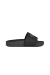 Mm6 Maison Margiela Slide Slippers With Numeric Logo In Black