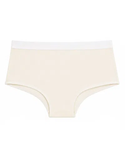 Mm6 Maison Margiela Slip A Coste In White