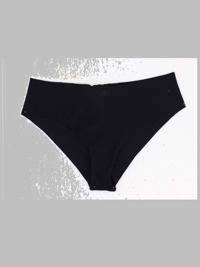 Mm6 Maison Margiela Slip Brasiliana In Black