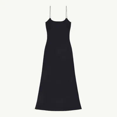 Mm6 Maison Margiela Slip Dress In Black