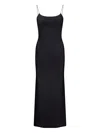 Mm6 Maison Margiela Maxi Dress Black