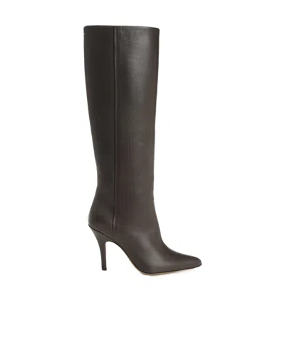 MM6 MAISON MARGIELA MM6 MAISON MARGIELA SLIP-ON KNEE-HIGH BOOTS