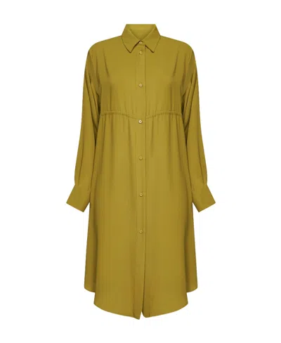 MM6 MAISON MARGIELA MM6 MAISON MARGIELA LONG-SLEEVED SHIRT DRESS
