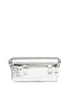 Mm6 Maison Margiela Small Bracelet Shoulder Bag In Metallic