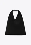 Mm6 Maison Margiela Small Classic Japanese Mesh Shoulder Bag In Black