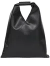 Mm6 Maison Margiela Mm6 By Maison Margiela Triangular Black Handbag With Minimalist Design In Black