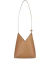 Mm6 Maison Margiela Fortune Cookie Open-top Small Shoulder Bag In Brown