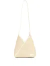 Mm6 Maison Margiela Small Fortune Cookie Shoulder Bag In Neutrals