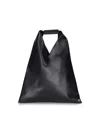 Mm6 Maison Margiela Mm6 By Maison Margiela Triangular Black Handbag With Minimalist Design In Black