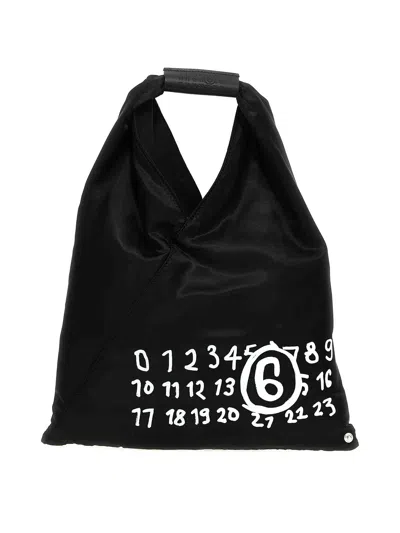 Mm6 Maison Margiela Small Japanese Handbag In Black
