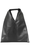 Mm6 Maison Margiela Mm6 By Maison Margiela Japanese-inspired Small Handbag With Top Handle In Black