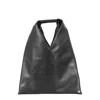 Mm6 Maison Margiela Mm6 By Maison Margiela Triangular Black Handbag With Minimalist Design In Black