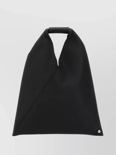 Mm6 Maison Margiela Small Japanese Handbag With Triangular Shape And Single Handle