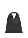 Mm6 Maison Margiela Triangle Small Graphic-print Tote In Black