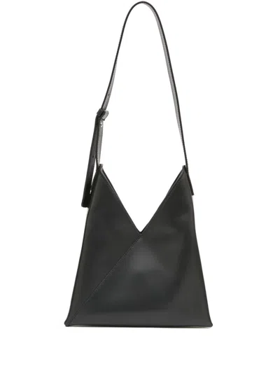 Mm6 Maison Margiela Small Japanese Shoulder Bag 6 In Black