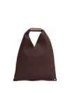 Mm6 Maison Margiela Small Japanese Tote Bag In Brown