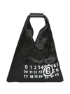 Mm6 Maison Margiela Classic Japanese Tote Bag With Print In Black