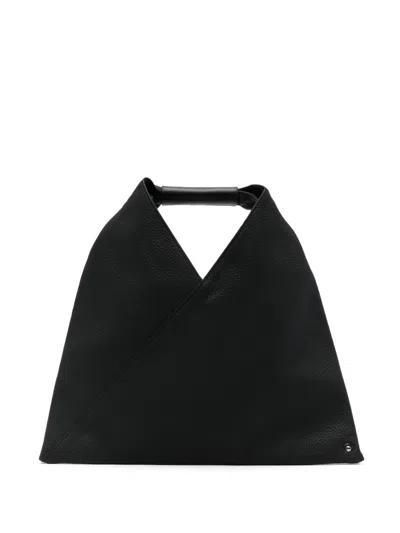 Mm6 Maison Margiela Small Japanese Tote Bag In Black