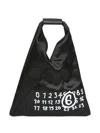 Mm6 Maison Margiela Medium Tote Bag Japanese Classic In Black