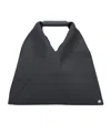 Mm6 Maison Margiela Leather Small Japanese Bag In Black