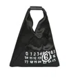 Mm6 Maison Margiela Small Japanese Triangle Top Handle Bag In Black