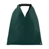 Mm6 Maison Margiela Small Japanese  Tote Bag -  - Green - Synthetic In Green