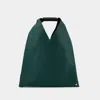 Mm6 Maison Margiela Small Japanese  Tote Bag -  - Green - Synthetic In Green