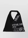 Mm6 Maison Margiela Mini Classic Japanese Established-print Top-handle Bag