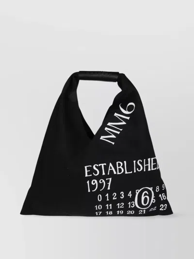 MM6 MAISON MARGIELA SMALL JAPANESE TRIANGLE TOP HANDLE BAG