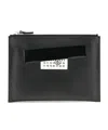 Mm6 Maison Margiela Small Leather Pouch In Pattern