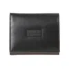 Mm6 Maison Margiela Logo-patch Bi-fold Wallet In Black