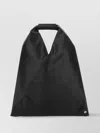 Mm6 Maison Margiela Smooth Finish Top Handle Triangle Shape Handbag
