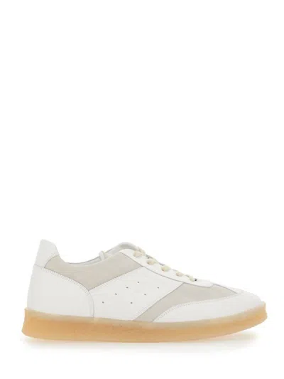 Mm6 Maison Margiela Mm6 By Maison Margiela Sneaker 6 Court In White
